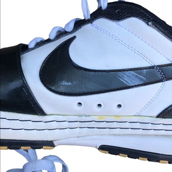 Vintage 2009 Nike LeBron 6 Low ‘Panda’ White Size 13 - Picture 8 of 16